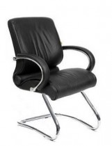 Офисное кресло  Chairman 445 кожа черная - Интернет-магазин бытовой техники, вентиляции, гигиенического оборудования Энерготехника, Екатеринбург