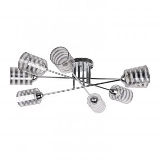 Потолочный светильник 10028/8CR CL ЭкономСвет - Интернет-магазин бытовой техники, вентиляции, гигиенического оборудования Энерготехника, Екатеринбург