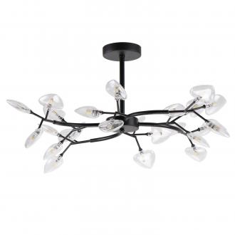 Потолочный светильник ЭкономСвет 11096/24BK WT - Интернет-магазин бытовой техники, вентиляции, гигиенического оборудования Энерготехника, Екатеринбург