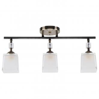 Подвесной светильник ЭкономСвет 10164/3AB+BK WT - Интернет-магазин бытовой техники, вентиляции, гигиенического оборудования Энерготехника, Екатеринбург