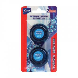 LIAARA Освежитель/очиститель для унитаза/писсуара 2х50г "Морская свежесть" таблетка - Интернет-магазин бытовой техники, вентиляции, гигиенического оборудования Энерготехника, Екатеринбург