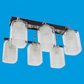 ЭкономСвет.Светильник 050J / 6CR + BR WT - Интернет-магазин бытовой техники, вентиляции, гигиенического оборудования Энерготехника, Екатеринбург