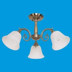 ЭкономСвет.Люстра 088M / 3AB WT - Интернет-магазин бытовой техники, вентиляции, гигиенического оборудования Энерготехника, Екатеринбург