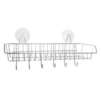 Sakura.Полка настенная с крючками АЕ-397 101027 - Интернет-магазин бытовой техники, вентиляции, гигиенического оборудования Энерготехника, Екатеринбург