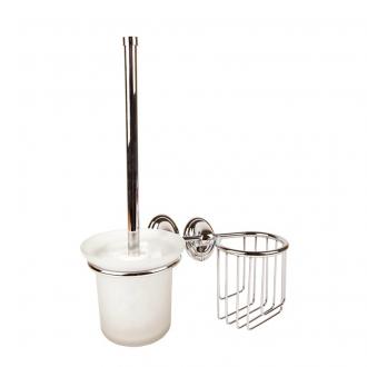 Delphinium.Ерш сантех+подставка д/дез-та 3190-2 С 102018 - Интернет-магазин бытовой техники, вентиляции, гигиенического оборудования Энерготехника, Екатеринбург