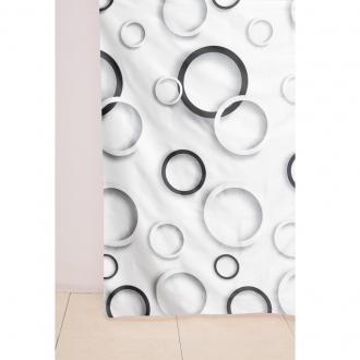 Delphinium.Штора для ванной WS-817 (круги) 180х180 104159 - Интернет-магазин бытовой техники, вентиляции, гигиенического оборудования Энерготехника, Екатеринбург