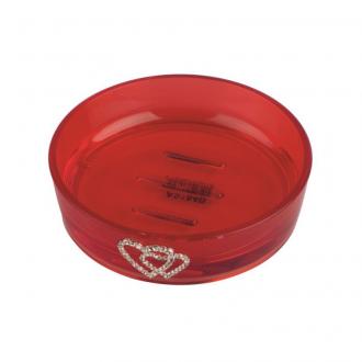 Better Plastic. Мыльница А9184B (Red cristal) 106071 - Интернет-магазин бытовой техники, вентиляции, гигиенического оборудования Энерготехника, Екатеринбург