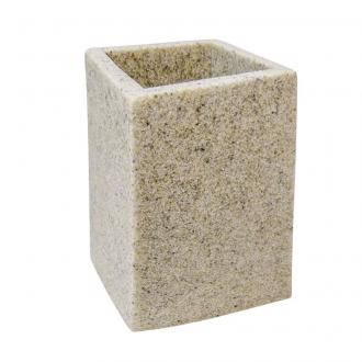 Delphinium.Стакан "Светлый камень" полирезина 106139 - Интернет-магазин бытовой техники, вентиляции, гигиенического оборудования Энерготехника, Екатеринбург