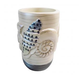 Delphinium.Стакан "Ракушка" полирезина 106149 - Интернет-магазин бытовой техники, вентиляции, гигиенического оборудования Энерготехника, Екатеринбург