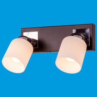 ЭкономСвет.Спот настенный 11661 / 2BK + CR MK - Интернет-магазин бытовой техники, вентиляции, гигиенического оборудования Энерготехника, Екатеринбург