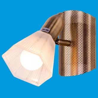 ЭкономСвет.Спот настенный 11672 / 1C AB WT - Интернет-магазин бытовой техники, вентиляции, гигиенического оборудования Энерготехника, Екатеринбург