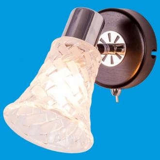 ЭкономСвет.Спот настенный 13251 / 1CH + WENGUE CL - Интернет-магазин бытовой техники, вентиляции, гигиенического оборудования Энерготехника, Екатеринбург