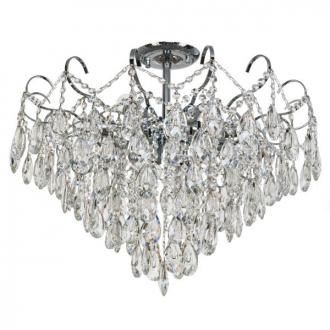 ЭкономСвет.Люстра потолочная хрусталь 15506/9CR WT - Интернет-магазин бытовой техники, вентиляции, гигиенического оборудования Энерготехника, Екатеринбург