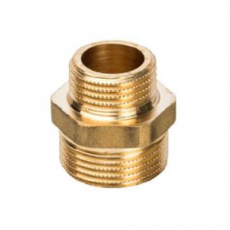 Ниппель 1Mx 3/4M нар-нар латун. резьба 1/150/10 - Интернет-магазин бытовой техники, вентиляции, гигиенического оборудования Энерготехника, Екатеринбург