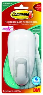 COMMAND Удаляемый крючок для полотенец водоустойчивый 1уп=1шт 17600В - Интернет-магазин бытовой техники, вентиляции, гигиенического оборудования Энерготехника, Екатеринбург