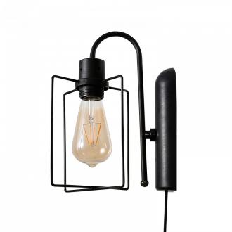 Настенный светильник ЭкономСвет 18103/1wBK - Интернет-магазин бытовой техники, вентиляции, гигиенического оборудования Энерготехника, Екатеринбург