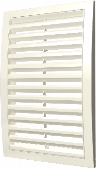 Эра Решетка вентиляционная наружная, разъемная 150х150, ASA-пластик 1515 РРН Ivory - Интернет-магазин бытовой техники, вентиляции, гигиенического оборудования Энерготехника, Екатеринбург
