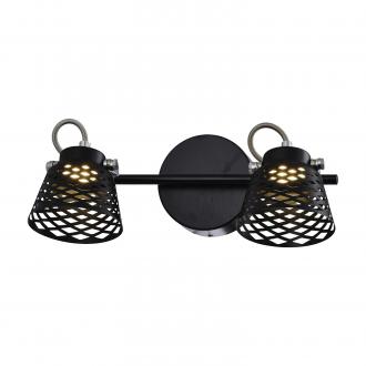 Спотовый светильник ЭкономСвет 14961/2wBK BK - Интернет-магазин бытовой техники, вентиляции, гигиенического оборудования Энерготехника, Екатеринбург