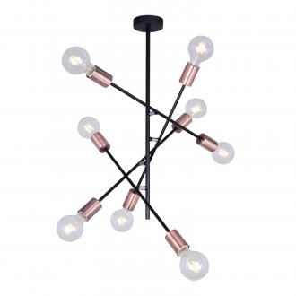 ЭкономСвет Потолочный светильник 10106/8BK+AC - Интернет-магазин бытовой техники, вентиляции, гигиенического оборудования Энерготехника, Екатеринбург