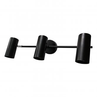 Спотовый светильник ЭкономСвет 14962/3wBK BK - Интернет-магазин бытовой техники, вентиляции, гигиенического оборудования Энерготехника, Екатеринбург