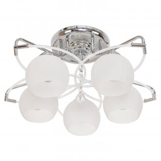 Потолочный светильник 1458/5CR WT ЭкономСвет - Интернет-магазин бытовой техники, вентиляции, гигиенического оборудования Энерготехника, Екатеринбург