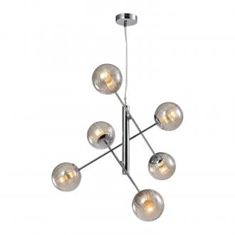 Светильник модерн 18893/6CR BR ЭкономСвет - Интернет-магазин бытовой техники, вентиляции, гигиенического оборудования Энерготехника, Екатеринбург