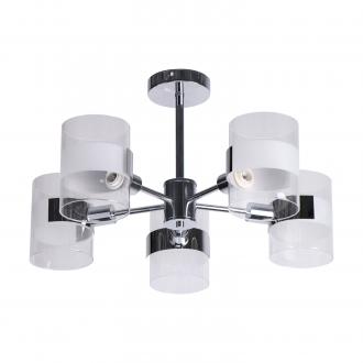 Потолочный светильник ЭкономСвет 10108/5CR WT - Интернет-магазин бытовой техники, вентиляции, гигиенического оборудования Энерготехника, Екатеринбург