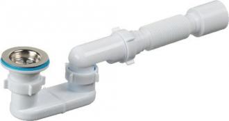 Сифон Ани1 1/2"*40 с гофрой 40*50 плоский (Е015) 1/40 - Интернет-магазин бытовой техники, вентиляции, гигиенического оборудования Энерготехника, Екатеринбург