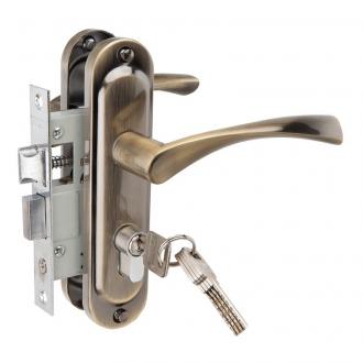 TRODOS.Замок врезной 50/76-ЦМ70 АВ (бронза) 202062 - Интернет-магазин бытовой техники, вентиляции, гигиенического оборудования Энерготехника, Екатеринбург