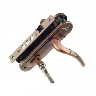 TRODOS.Замок врезной 61/106 3RB AС (медь) 202084 - Интернет-магазин бытовой техники, вентиляции, гигиенического оборудования Энерготехника, Екатеринбург