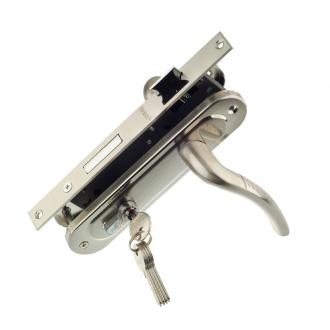 TRODOS.Замок врезной 70-L/106 SN (никель) 202093 - Интернет-магазин бытовой техники, вентиляции, гигиенического оборудования Энерготехника, Екатеринбург