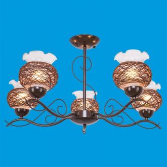 ЭкономСвет.Люстра модерн 20361 / 5BE - Интернет-магазин бытовой техники, вентиляции, гигиенического оборудования Энерготехника, Екатеринбург