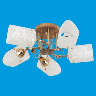 ЭкономСвет.Светильник эконом 2208LM / 5FGD + BR WT - Интернет-магазин бытовой техники, вентиляции, гигиенического оборудования Энерготехника, Екатеринбург