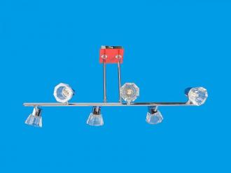 ЭкономСвет.Спот потолочный 23353 / 6CR + RED CL - Интернет-магазин бытовой техники, вентиляции, гигиенического оборудования Энерготехника, Екатеринбург