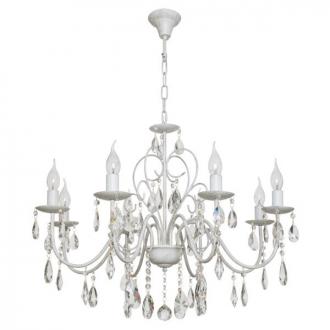 Люстра классическая с хрусталем ЭкономСвет 2346/8WG - Интернет-магазин бытовой техники, вентиляции, гигиенического оборудования Энерготехника, Екатеринбург