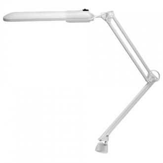 ТРАНСВИТ Светильник настольный Дельта на струбцине люминесцентный 11Вт белый высота 70см 2G7 - Интернет-магазин бытовой техники, вентиляции, гигиенического оборудования Энерготехника, Екатеринбург