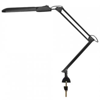 ТРАНСВИТ Светильник настольный Дельта на струбцине люминесцентный 11Вт черный высота 70см 2G7 - Интернет-магазин бытовой техники, вентиляции, гигиенического оборудования Энерготехника, Екатеринбург