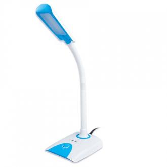 SONNEN Светильник настольный OU-146, на подставке, светодиодный, 4 Вт, белый/синий - Интернет-магазин бытовой техники, вентиляции, гигиенического оборудования Энерготехника, Екатеринбург