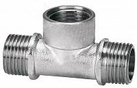 Тройник 3/4Mx3/4Fx3/4M нар-вн-нар латун. резьба 1/100/10 - Интернет-магазин бытовой техники, вентиляции, гигиенического оборудования Энерготехника, Екатеринбург