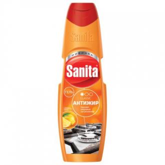 SANITA Средство для чистки плит духовок грилей от жира/нагара 500г "Гель Антижир" - Интернет-магазин бытовой техники, вентиляции, гигиенического оборудования Энерготехника, Екатеринбург