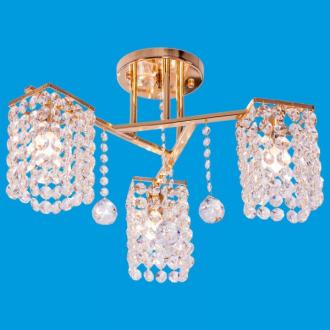 ЭкономСвет.Люстра потолочная хрусталь 2822 / 3FGD + WT - Интернет-магазин бытовой техники, вентиляции, гигиенического оборудования Энерготехника, Екатеринбург