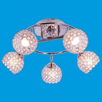 ЭкономСвет.Люстра модерн 2830 / 5CR + WT - Интернет-магазин бытовой техники, вентиляции, гигиенического оборудования Энерготехника, Екатеринбург