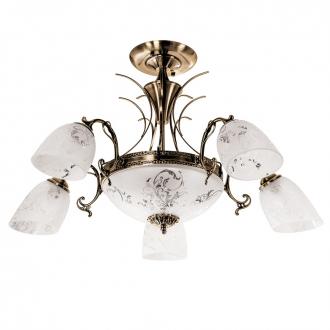 ЭкономСвет.Люстра 28406/8AB WT - Интернет-магазин бытовой техники, вентиляции, гигиенического оборудования Энерготехника, Екатеринбург