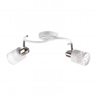 Спотовый светильник ЭкономСвет 20718/2WT+SN WT - Интернет-магазин бытовой техники, вентиляции, гигиенического оборудования Энерготехника, Екатеринбург