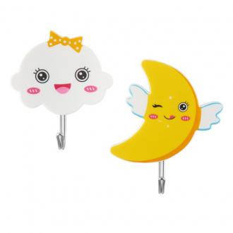 Delphinium.Комплект крючков "Ночка" (2шт) 302158 - Интернет-магазин бытовой техники, вентиляции, гигиенического оборудования Энерготехника, Екатеринбург