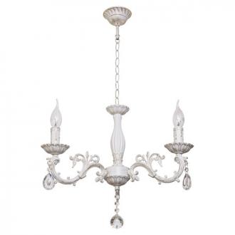 Люстра классическая с хрусталем ЭкономСвет 30654/3WT - Интернет-магазин бытовой техники, вентиляции, гигиенического оборудования Энерготехника, Екатеринбург