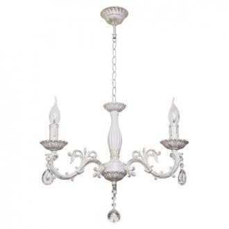 Люстра классическая с хрусталем ЭкономСвет 30654/3WT - Интернет-магазин бытовой техники, вентиляции, гигиенического оборудования Энерготехника, Екатеринбург