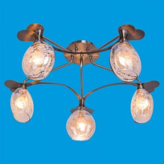 ЭкономСвет.Люстра 30721N / 5AB NC - Интернет-магазин бытовой техники, вентиляции, гигиенического оборудования Энерготехника, Екатеринбург