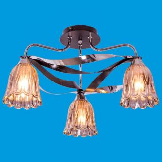 ЭкономСвет.Люстра 30724C / 3CR + WENGUE SM - Интернет-магазин бытовой техники, вентиляции, гигиенического оборудования Энерготехника, Екатеринбург