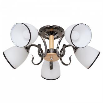 Потолочный светильник ЭкономСвет 31021/5ZZH+BR WT - Интернет-магазин бытовой техники, вентиляции, гигиенического оборудования Энерготехника, Екатеринбург